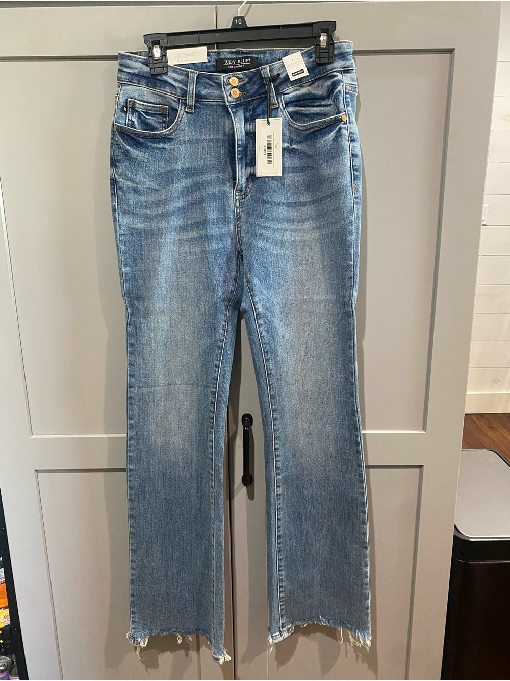 Judy Blue Medium Light Wash Flare Jeans